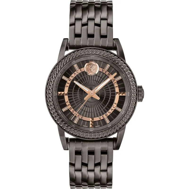Versace Viamond All Black Men's Watch VEPO00520