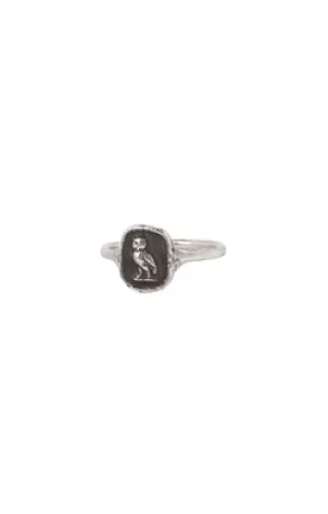 Watch Over Me Mini Talisman Ring | Pyrrha