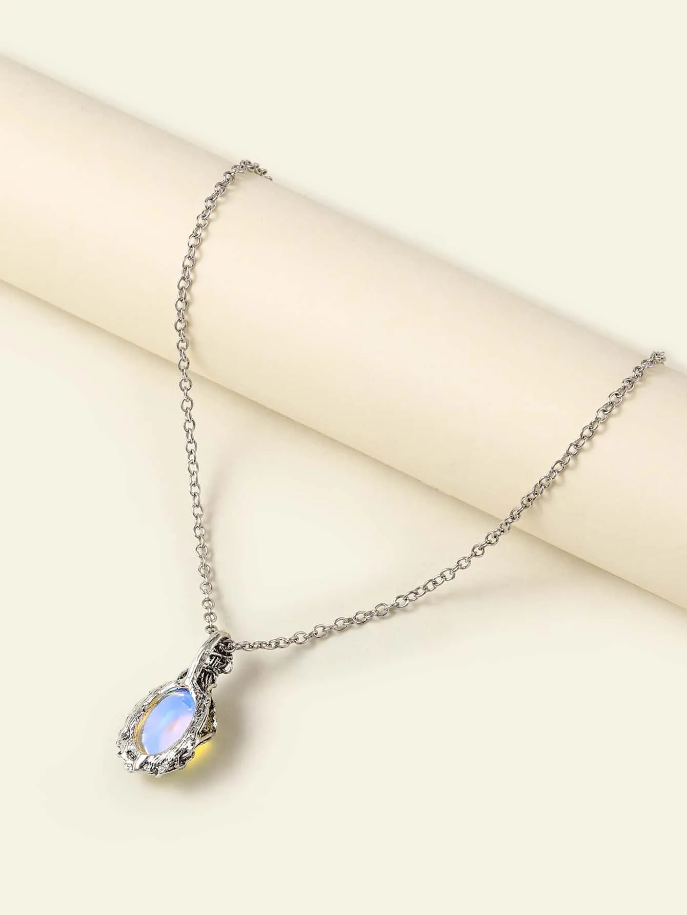 Water Drop Charm Necklace Women's Fashion Necklace Jewelry for Women Gift for