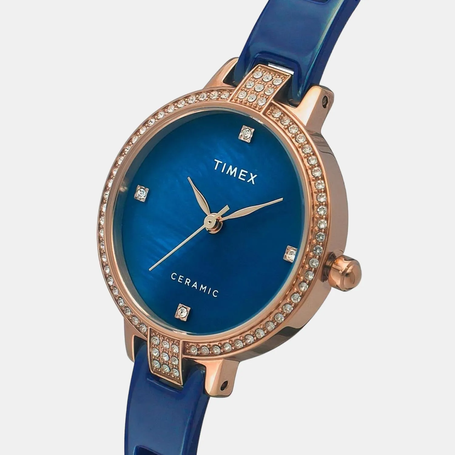 Women White Analog Stainless Steel Watch TWEL15702