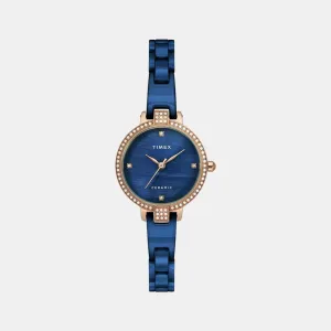 Women White Analog Stainless Steel Watch TWEL15702