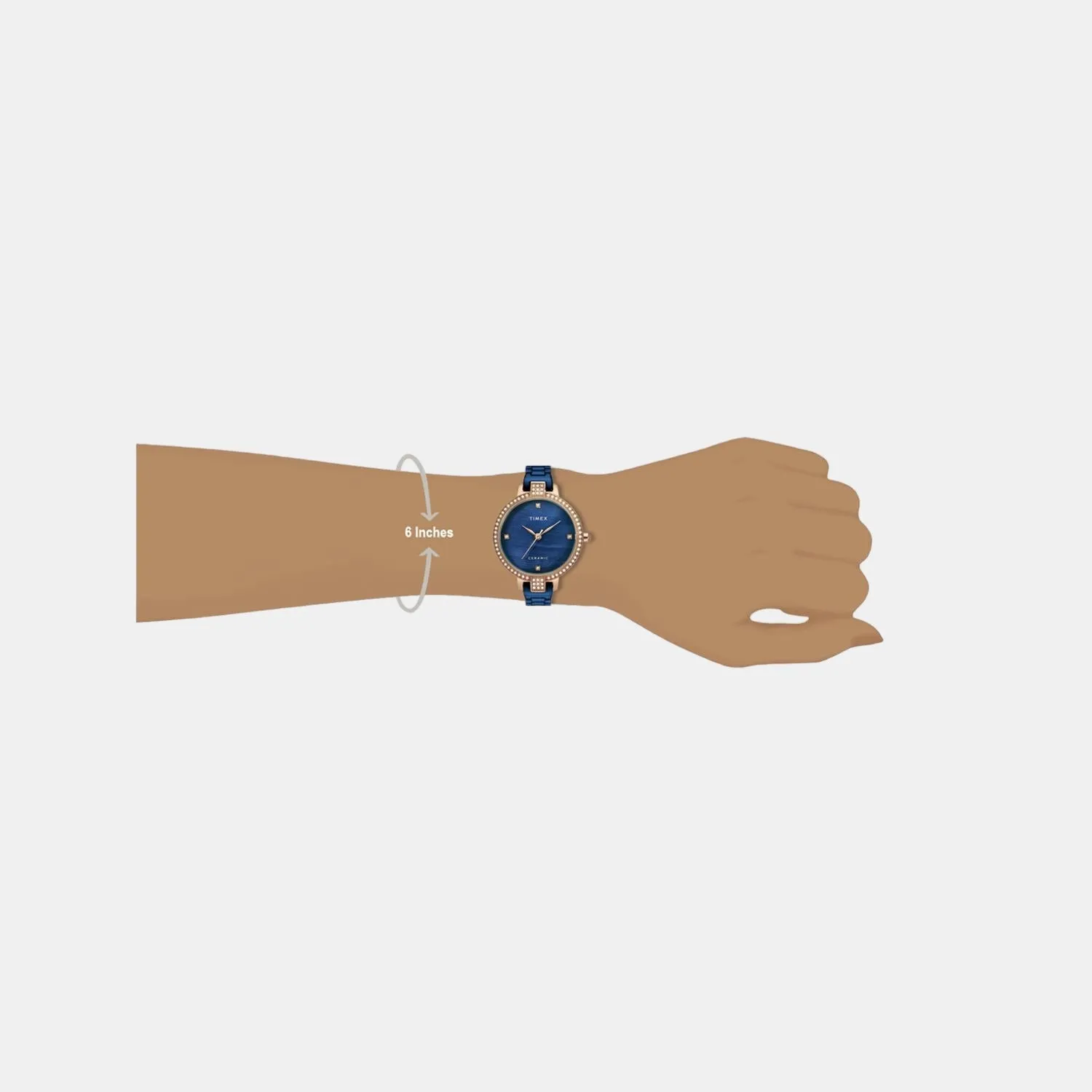 Women White Analog Stainless Steel Watch TWEL15702